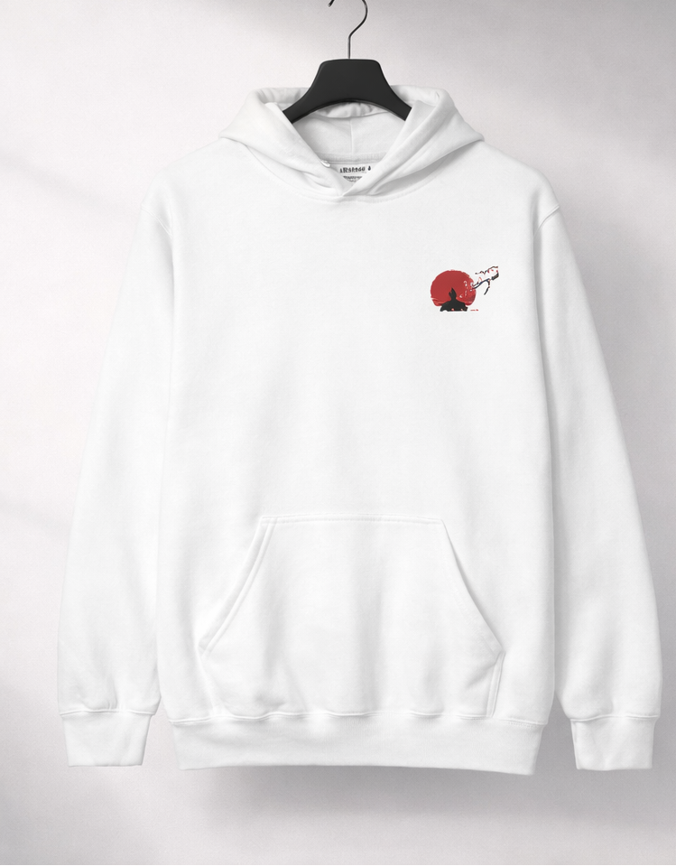 Hoodie unisexe à capuche – broderie discrète et message au dos, confort premium